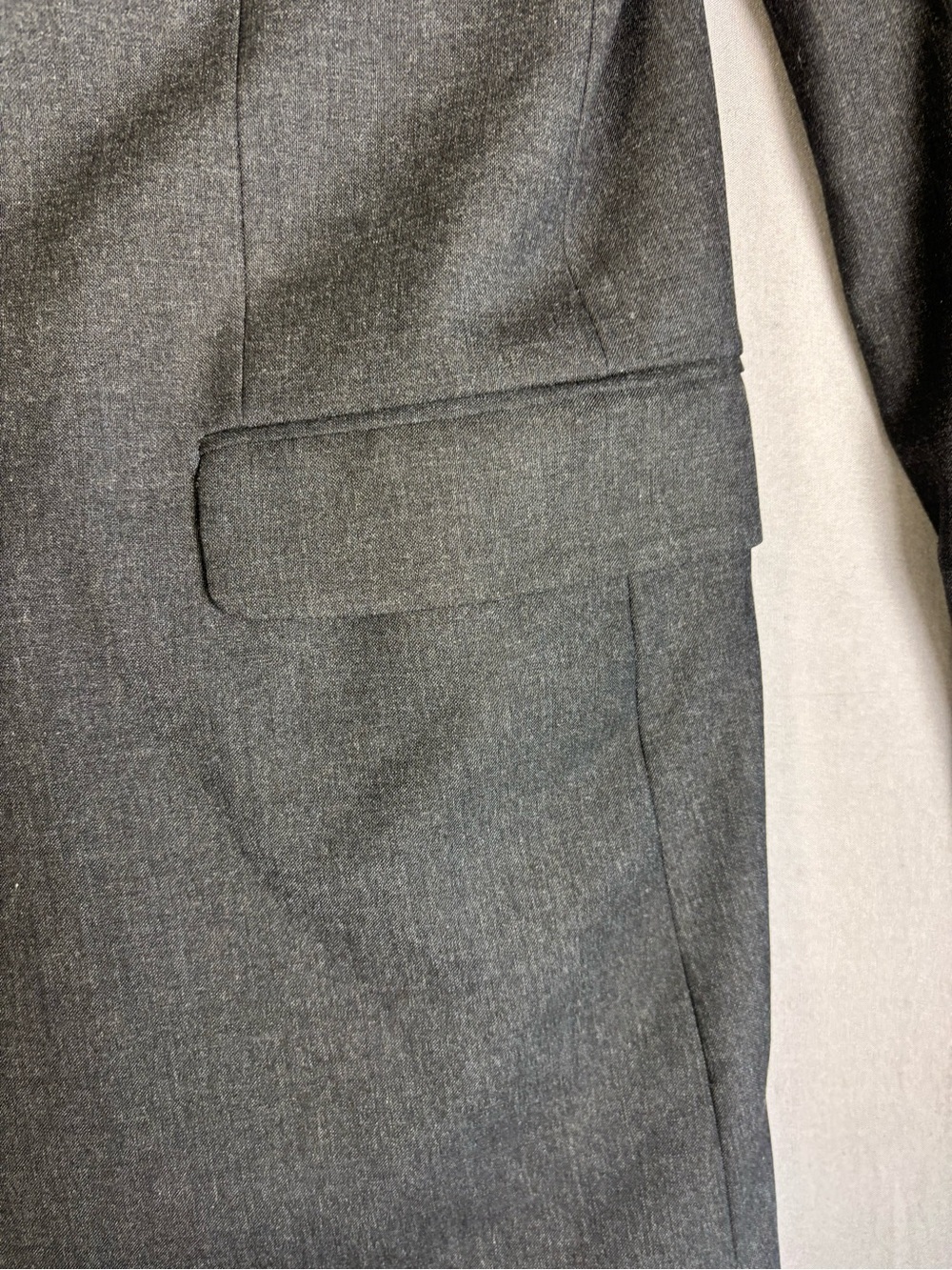 Beautiful Egara 38 Long Blazer Grey Slim Fit Like New Made in Ethiopia - Picture 6 of 12